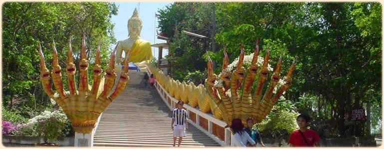 Le bouddha sur la colline de Pattaya, à louer, studio et appartement